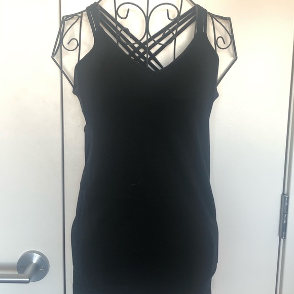 Brand new with tags black crossback tank - Small - Picture 1 of 3